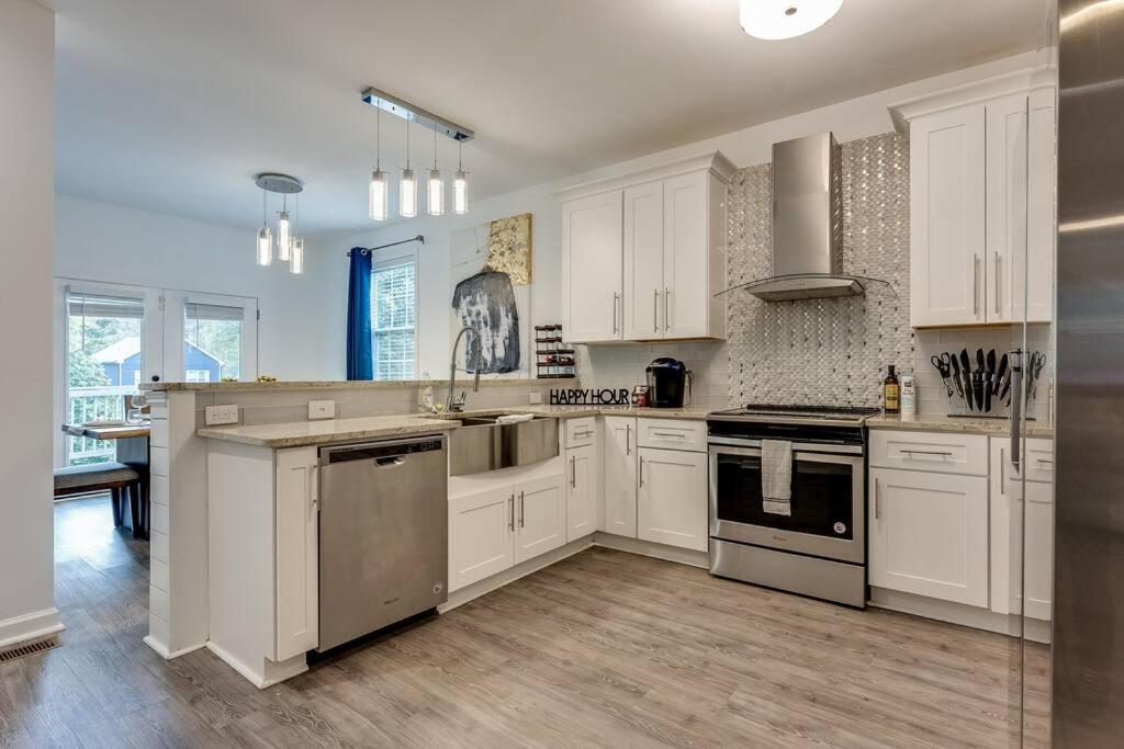 Luxury Atlanta Home - Self Check-In Pet Friendly Free Parking Buitenkant foto